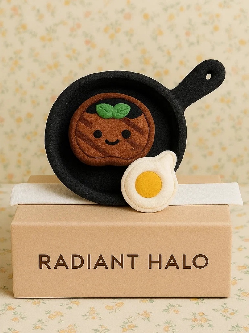 Banda de bebe cu tigaie delicioasă și friptură - Radiant Halo