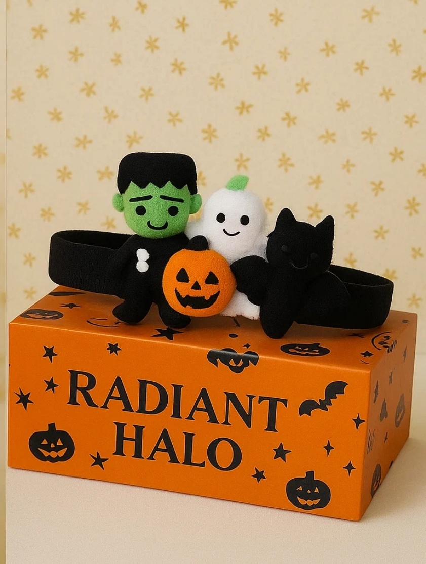 Beebi Halloween juuksepael - Kummitus ja kõrvits