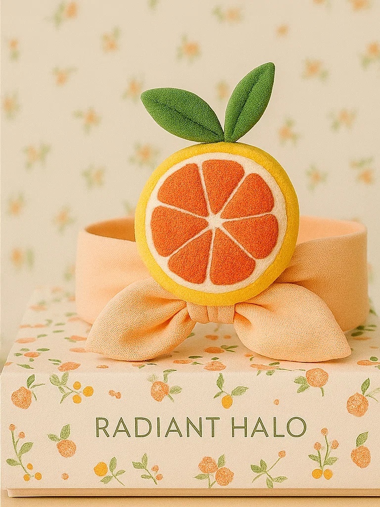 Apelsini kujuline beebipeapael, ideaalne igapäevaseks kasutamiseks