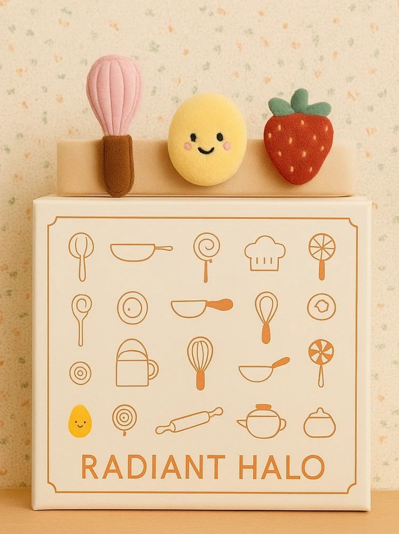 Playful Kitchen Tools and Food Ingredients Baby Headband - Radiant Halo