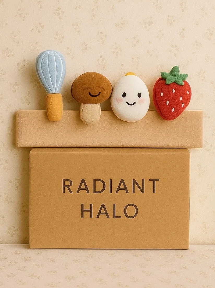 Colorful Kitchen Tools and Ingredients Baby Headband - Radiant Halo