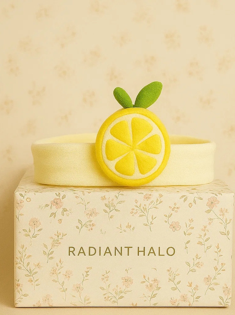 Orangen Baby Haarband - Fröhliches und Lebendiges Design