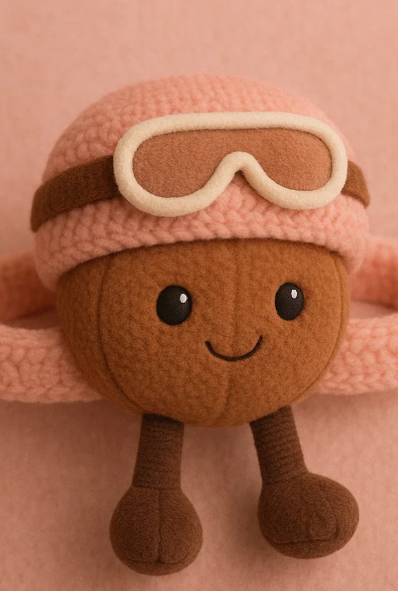 ぬいぐるみ ベビー用ヘッドバンド パイロットゴーグル付き | 冬用かわいい赤ちゃんヘアアクセサリー