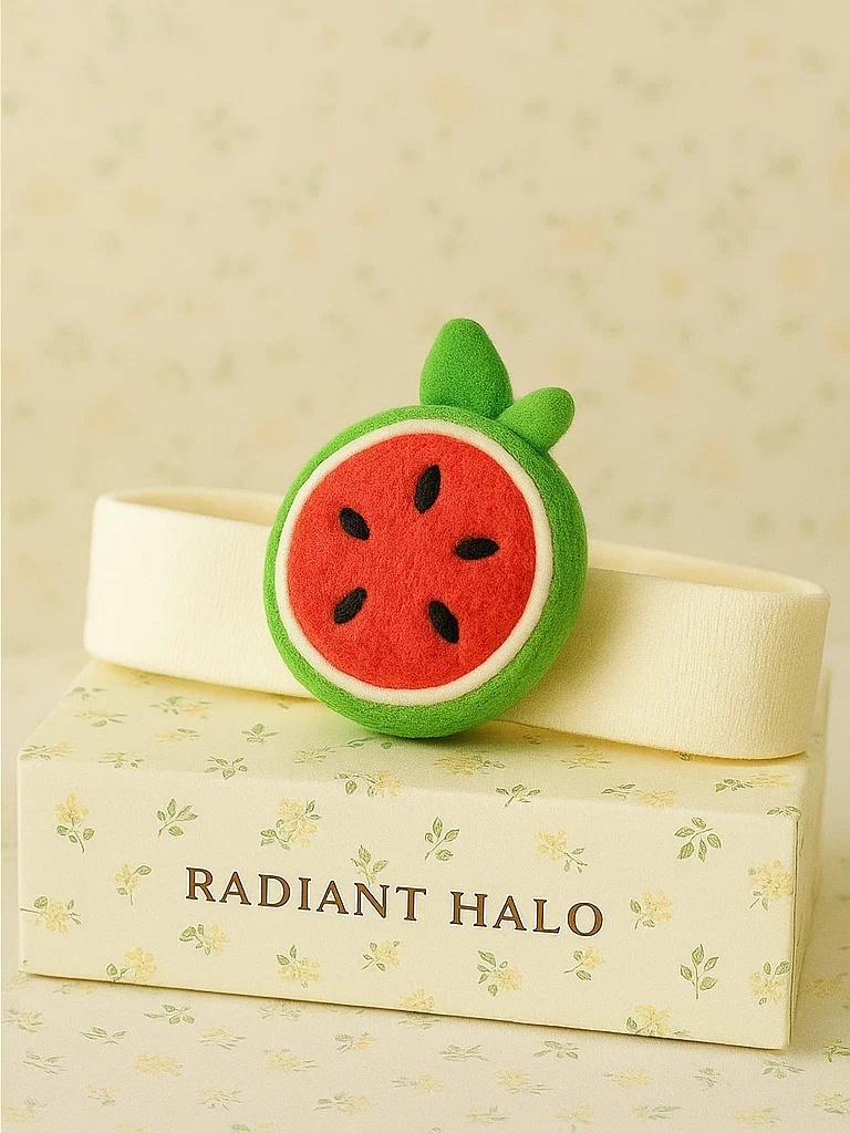 Diadema para bebé Limón - Dulce y Brillante para tu Pequeñín