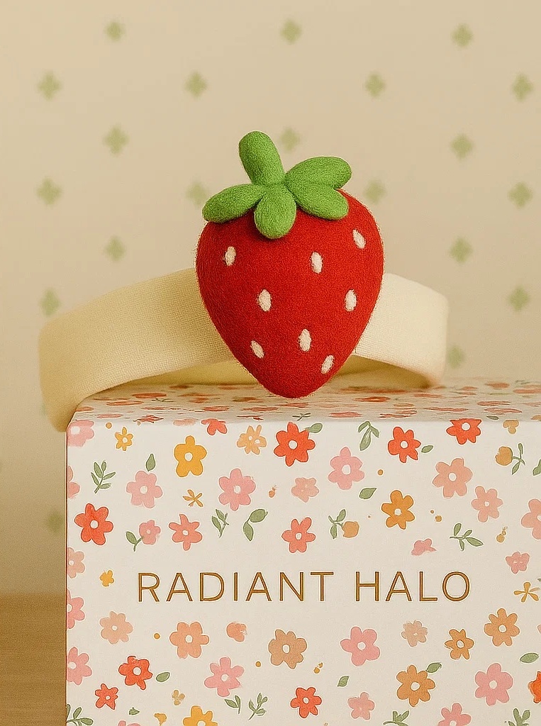 Bandeau Bébé Pastèque - Style Frais et Amusant