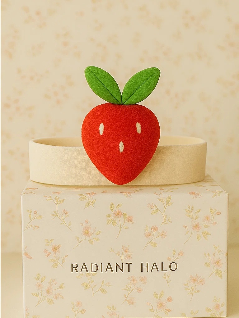 Jahoda Baby Headband - Roztomilý a měkký design