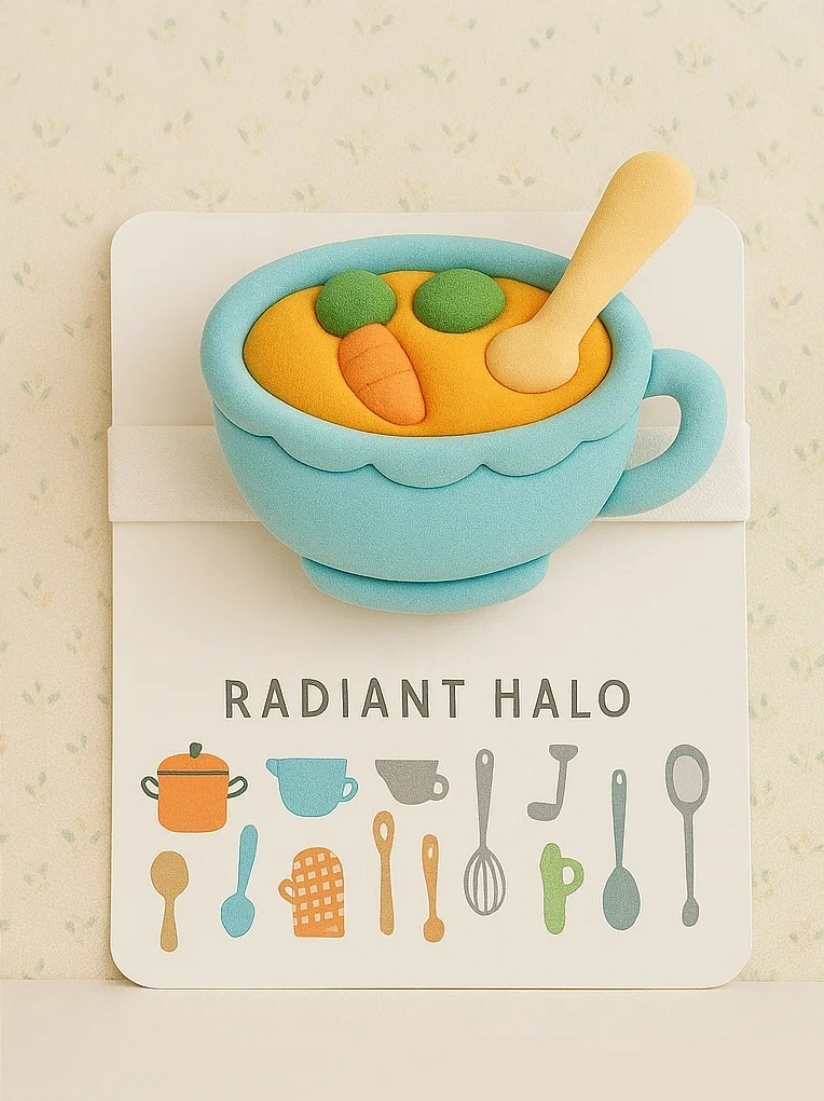 Delicious Soup and Cutlery Baby Headband - Radiant Halo