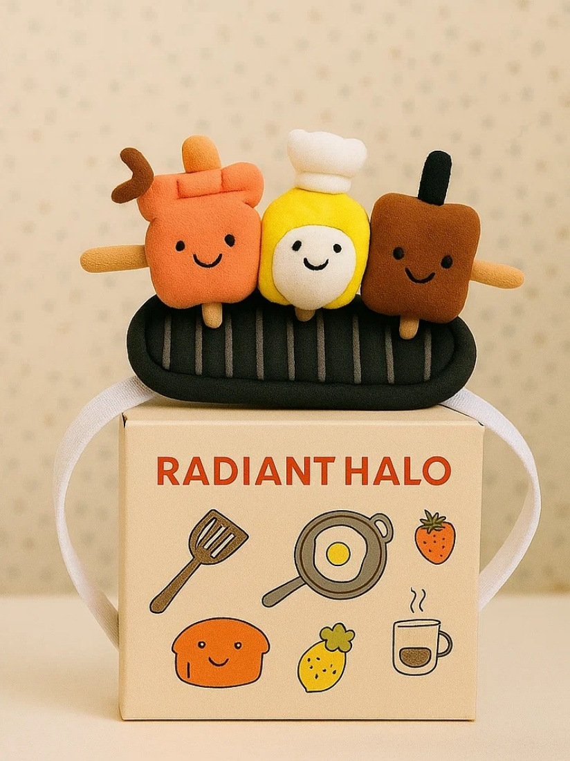 Veggie Kebab Baby Headband - Radiant Halo