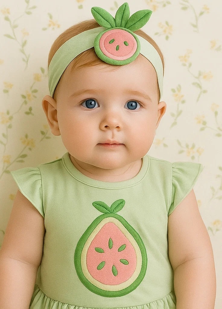 Guava Baby Headband - Fun and Playful Design