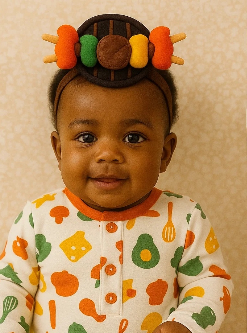 Tiny Taste Tester Baby Headband - Radiant Halo