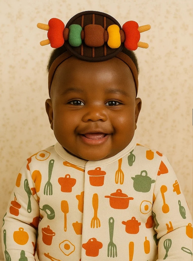 Foodie Delight Baby Headband - Radiant Halo