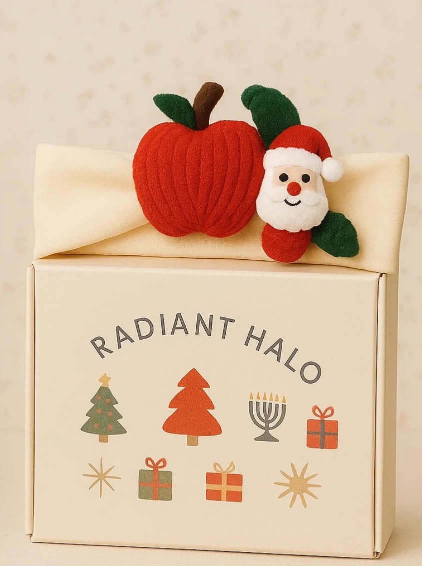 Holiday Cheer Baby Headband - Perfect for Christmas Family Gatherings