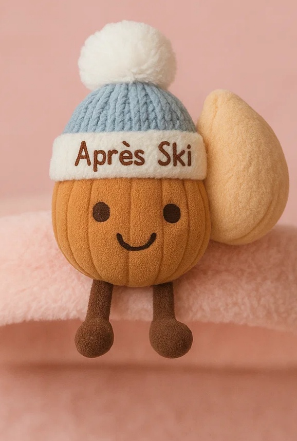 Süße Plüsch Baby Haarband - Après Ski