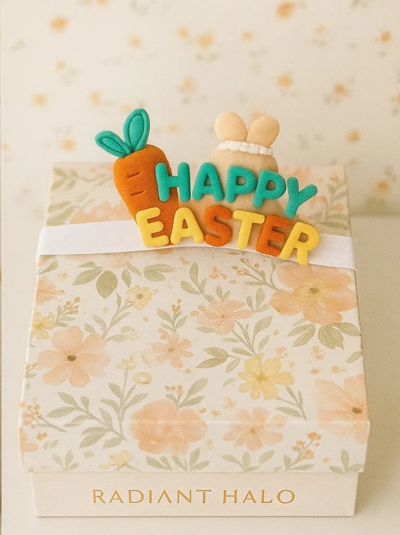 Easter Bunny and Carrot Baby Headband – Bunny Tail Fun Edition