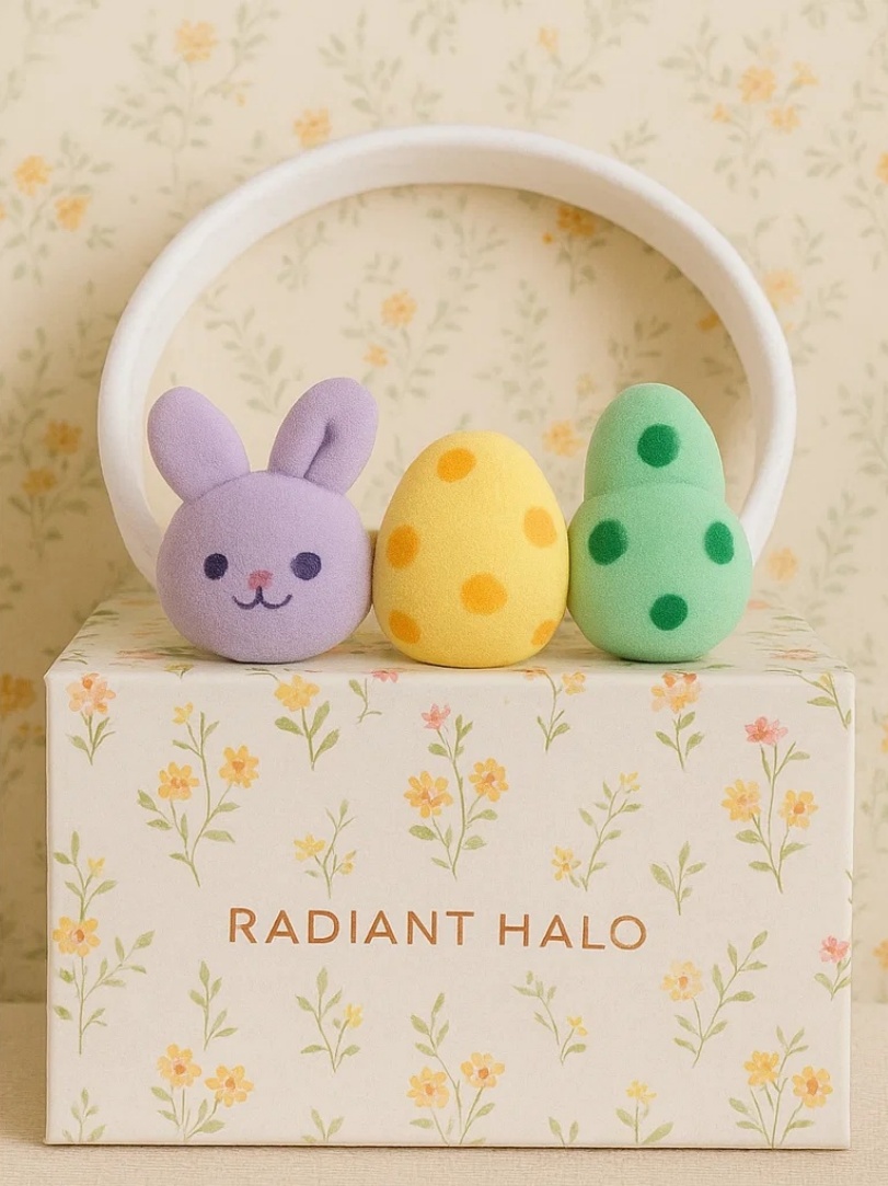 Pastel Bunny Ears Baby Headband – Soft Spring Cutie Edition