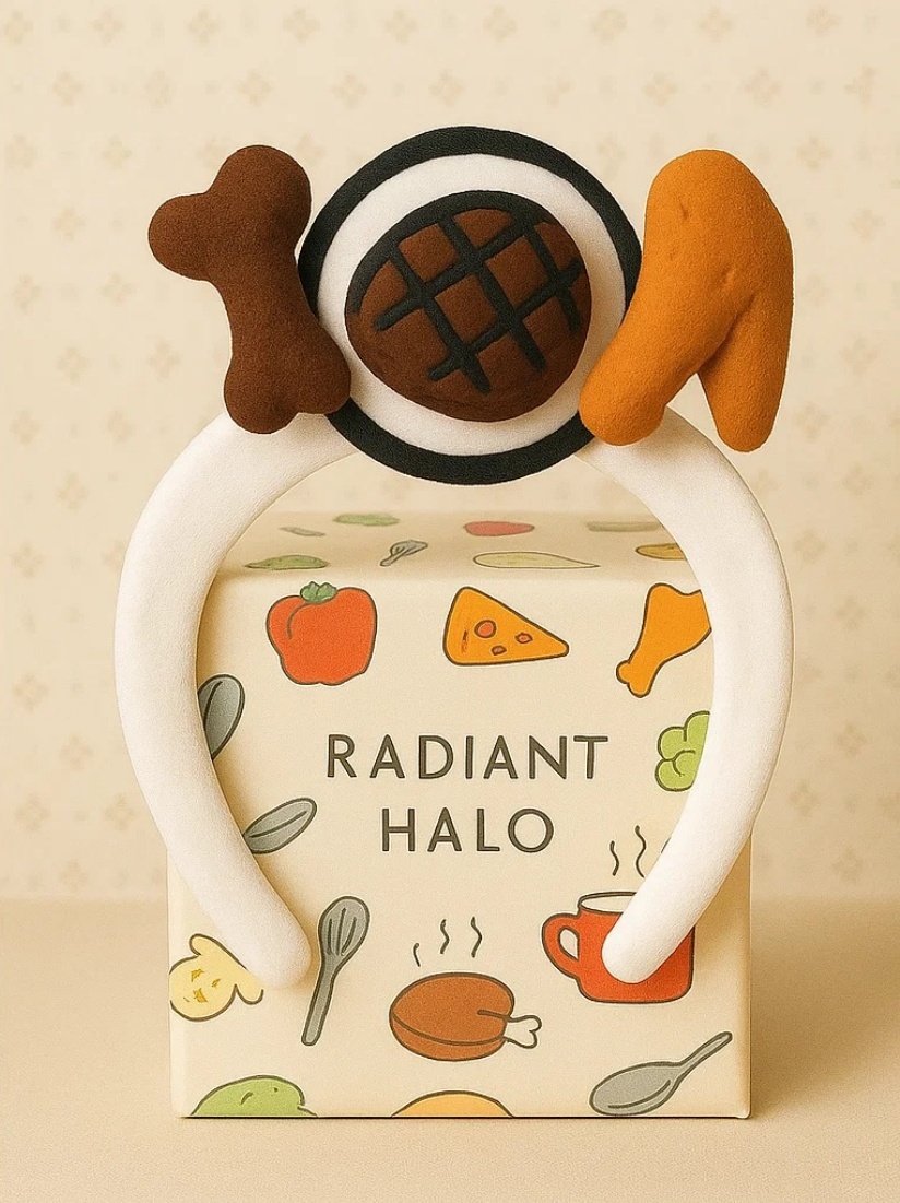 Faixa de bebê com asas de frango grelhado
