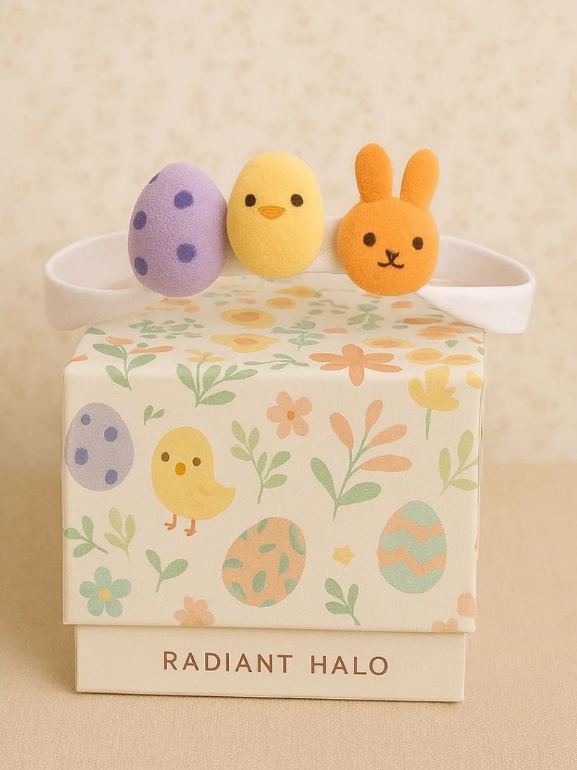 Osterhasen-Küken-Stirnband für Babys – Bunte Frühlingsfreude