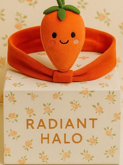 Adorable Carrot Baby Headband