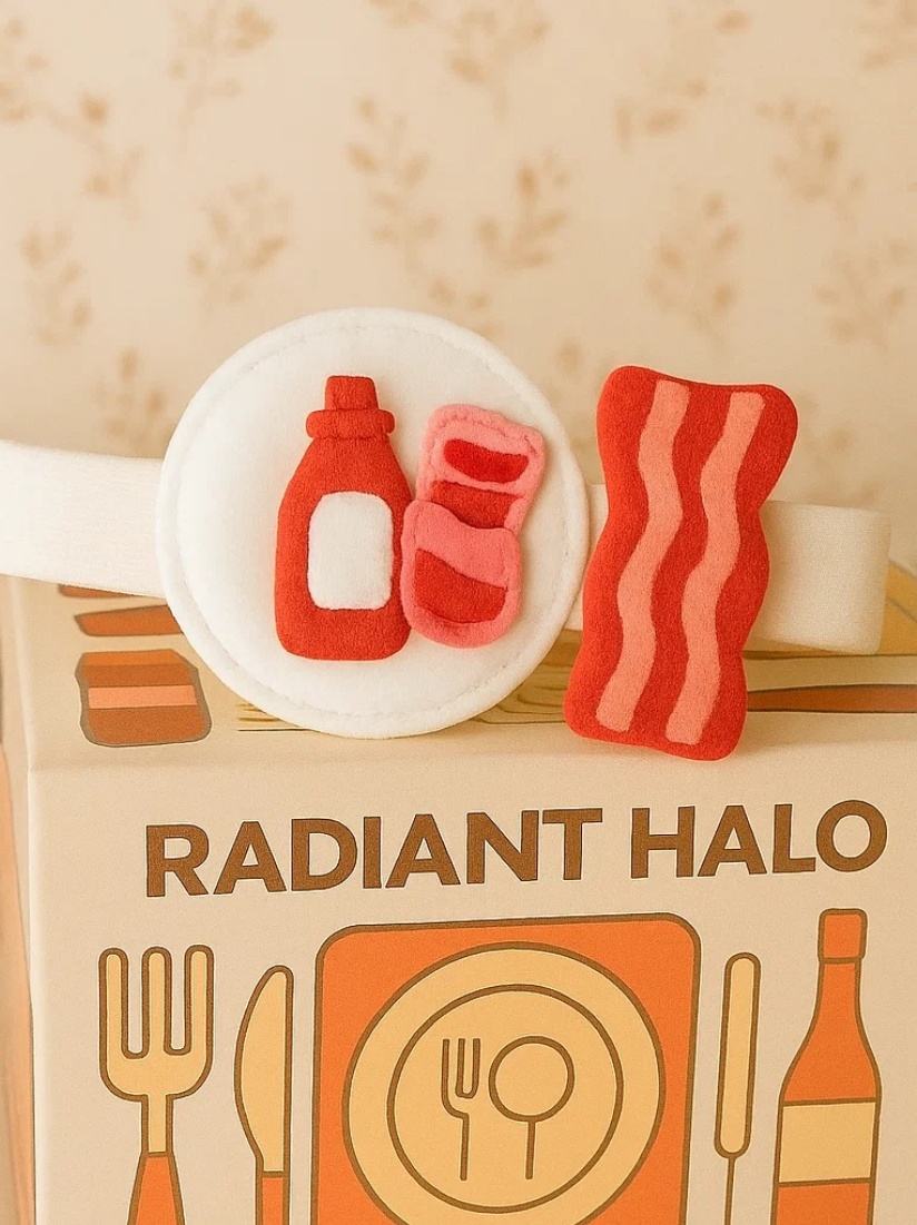 Bandă pentru bebeluși – Ou prăjit și bacon