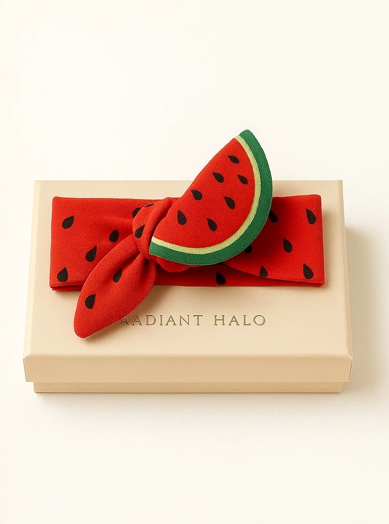 Watermelon Fruit Headband for Baby Girls