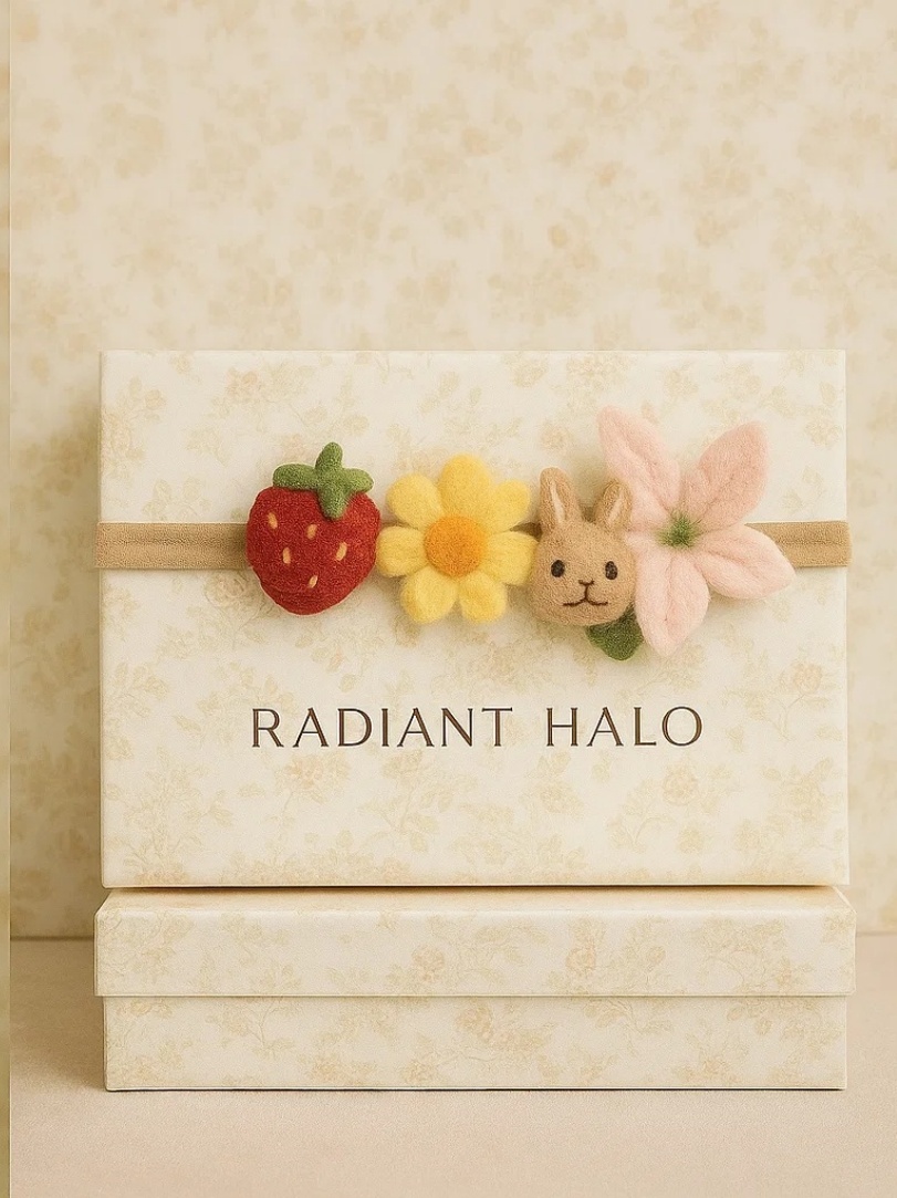 Kevadine Beebipeapael Maasika ja Tallekese Motiiviga | Radiant Halo