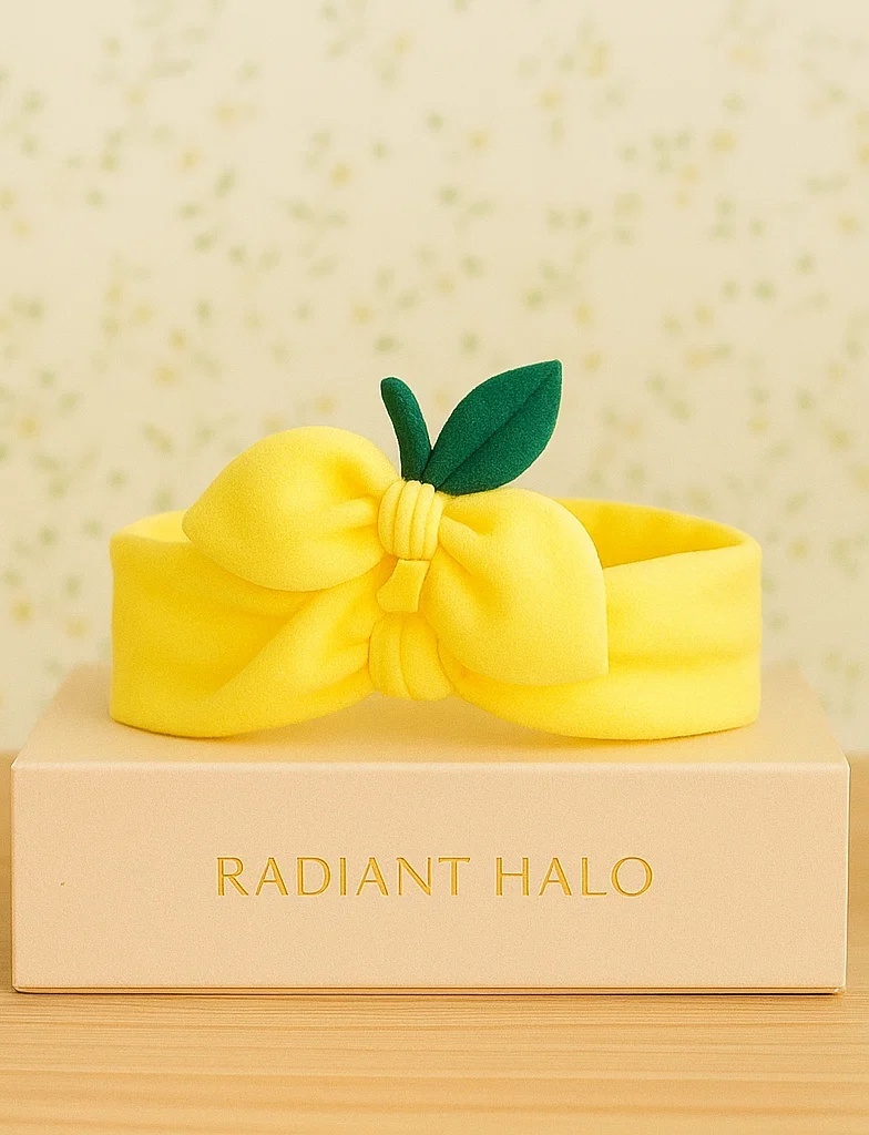 Lemon Twist Baby Girl Headband