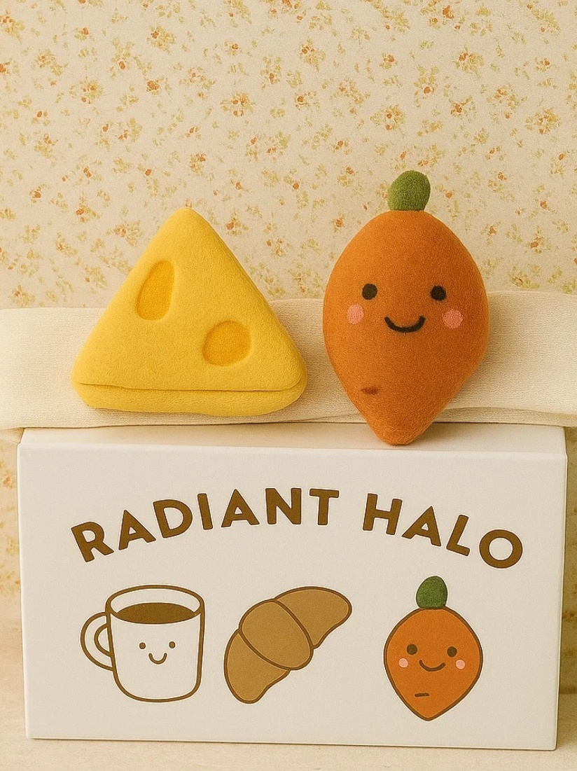 おいしい甘いさつまいもとチーズのヘアバンド