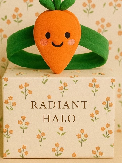 Cute Carrot Baby Headband