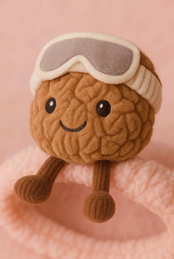 スキーゴーグル付きベビープラッシュトイヘッドバンド – 冬にぴったりの高品質で快適な赤ちゃん用アクセサリー