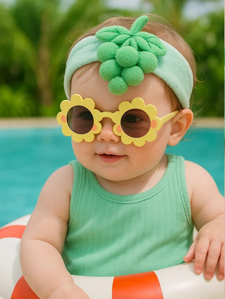Green Grape Headband - Fresh and Comfortable, Perfect Summer Accessory