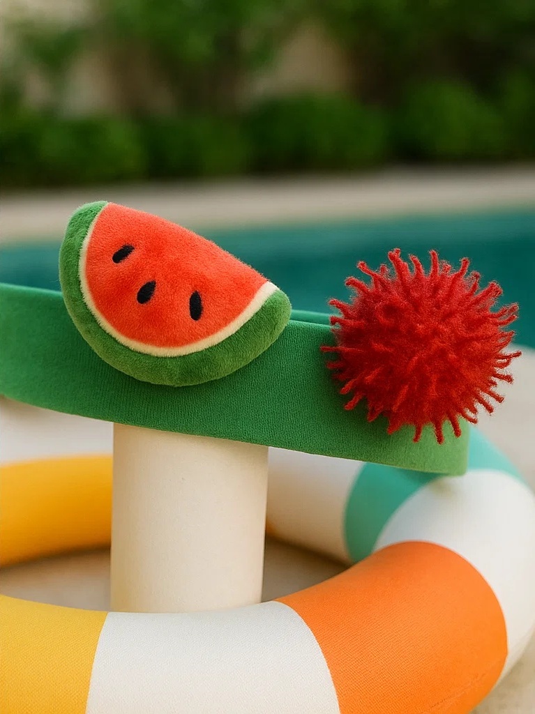 Watermelon and Rambutan Headband - Fun and Playful Baby Accessory