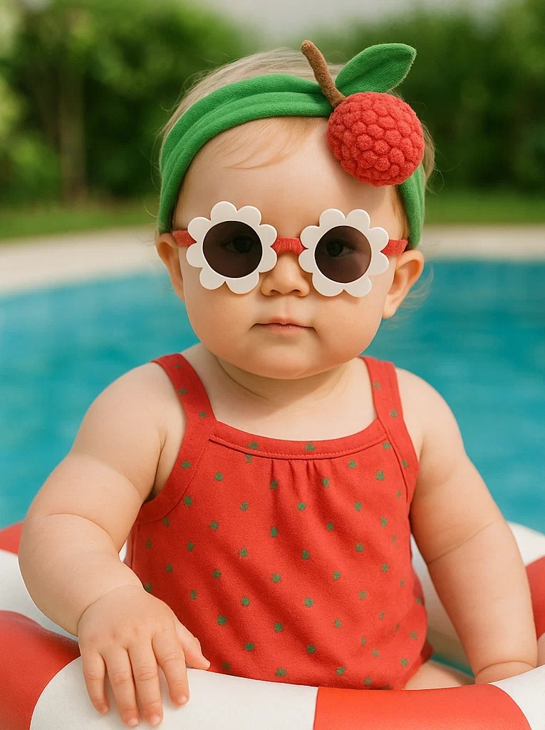 Cute Lychee Headband - Adorable Baby Accessory with Fruit Design