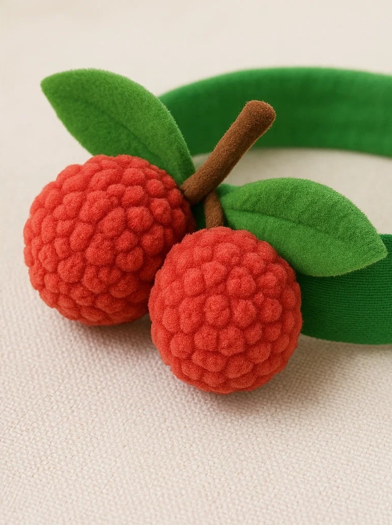 Cute Lychee Headband - Adorable Baby Accessory with Fruit Design