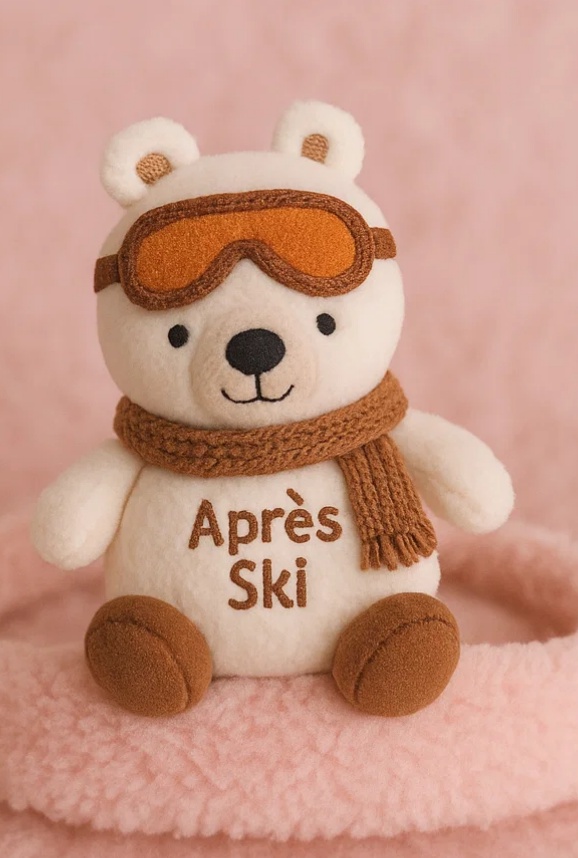 Bandeau bébé chouette en peluche – Édition hivernale douillette