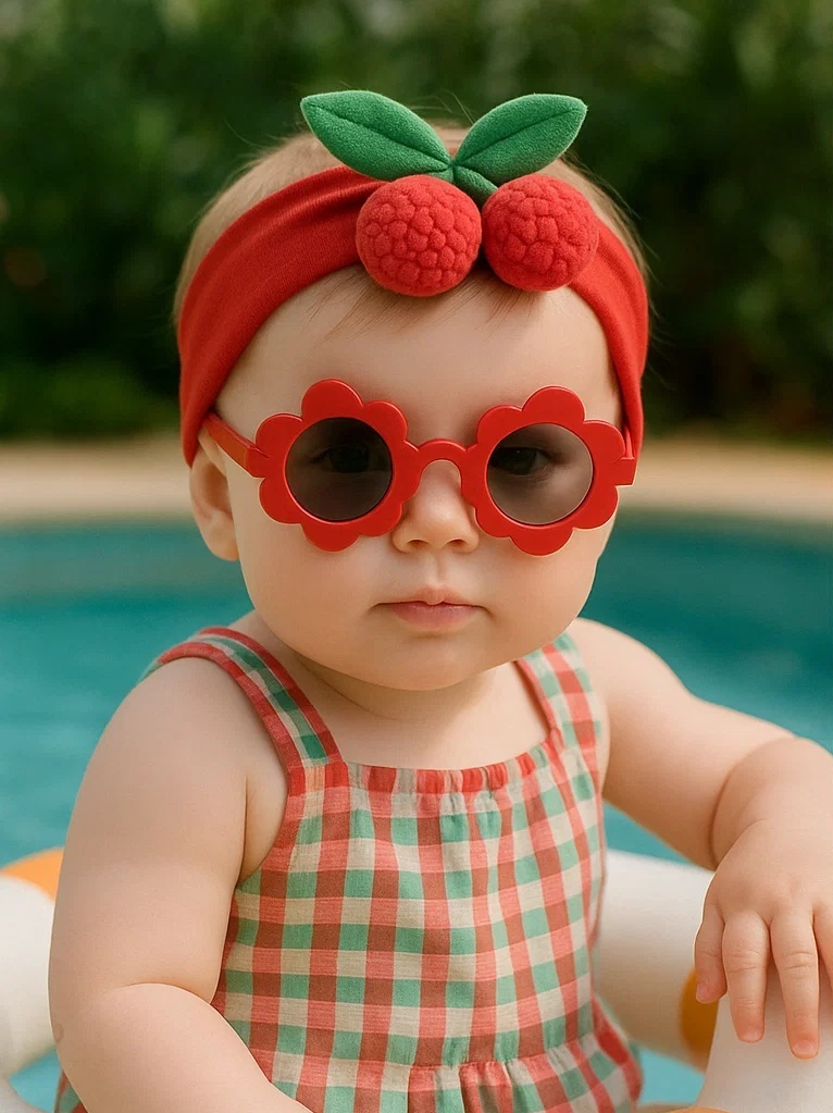 Lychee Delight Baby Headband - Sweet and Playful Accessory