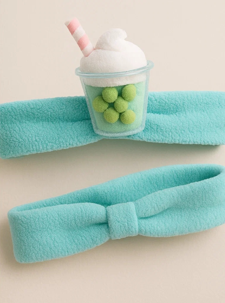 Green Grape Slush Baby Headband – Cool Summer Treat