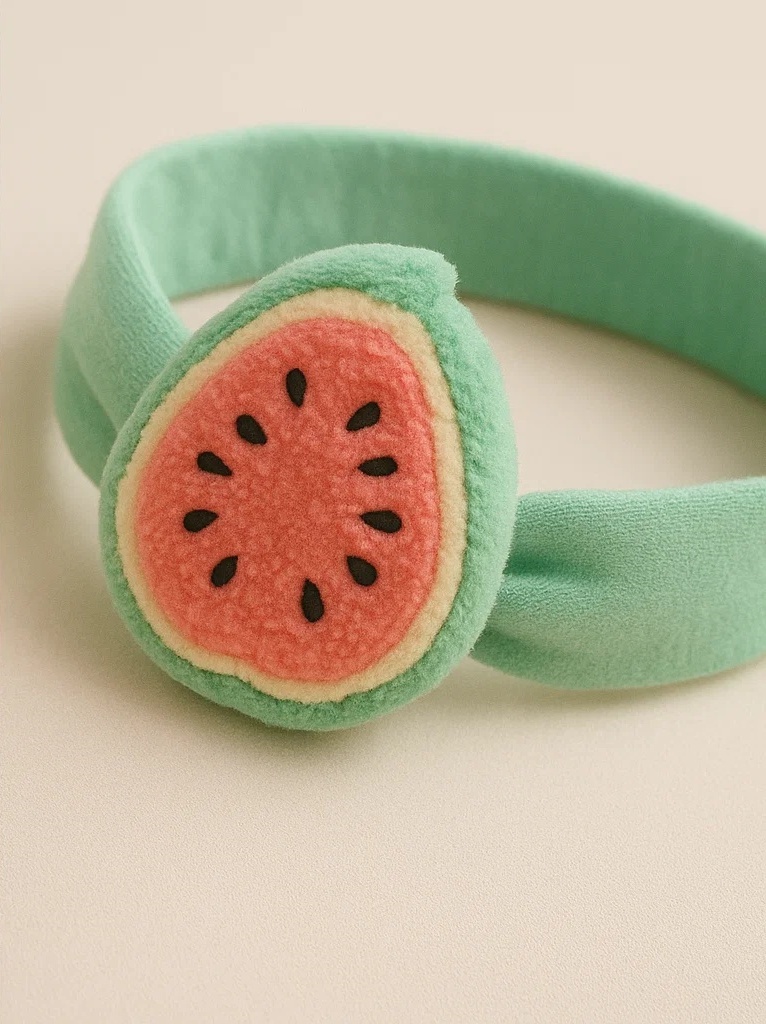 Guava Slice Baby Headband - Fun Fruit Design for Little Adventurers