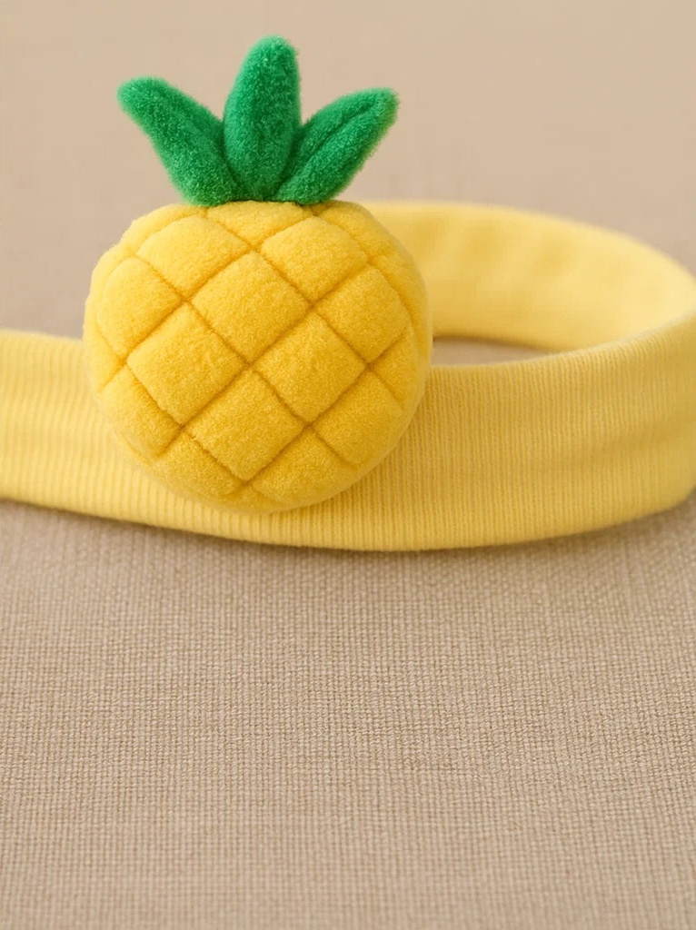 Tropical Pineapple Baby Headband – Soft and Cute Infant Accessory