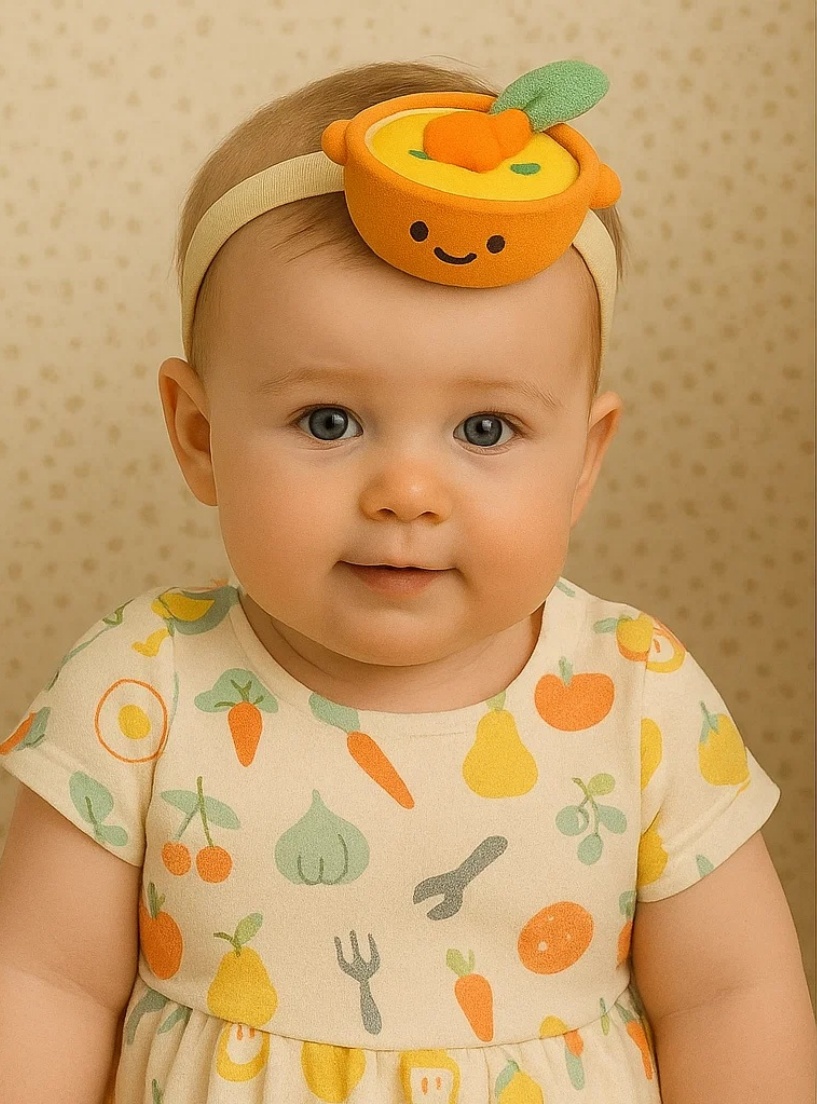 Delicious Soup-Inspired Plush Headband for Cozy Comfort