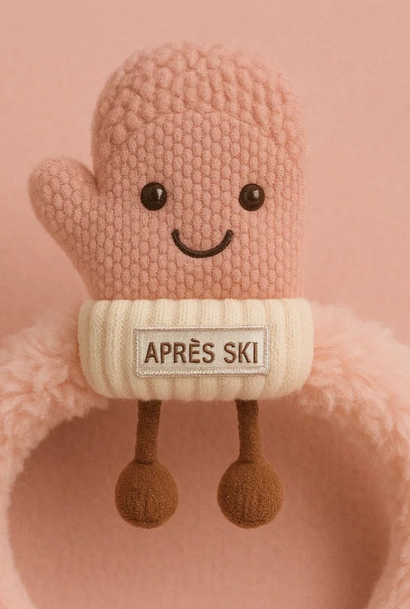 Cute Baby Headband with Mittens and Furry Trim