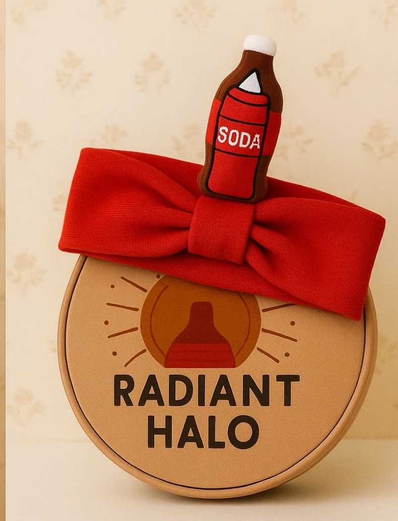 Ensemble Bandeau Bébé Bouteille de Soda (Robe Fast-Food)