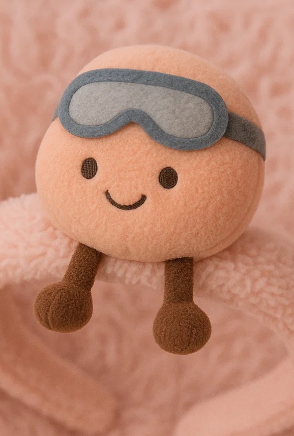 Fluffy Baby Headband with a Pom-Pom Hat for Cozy Comfort