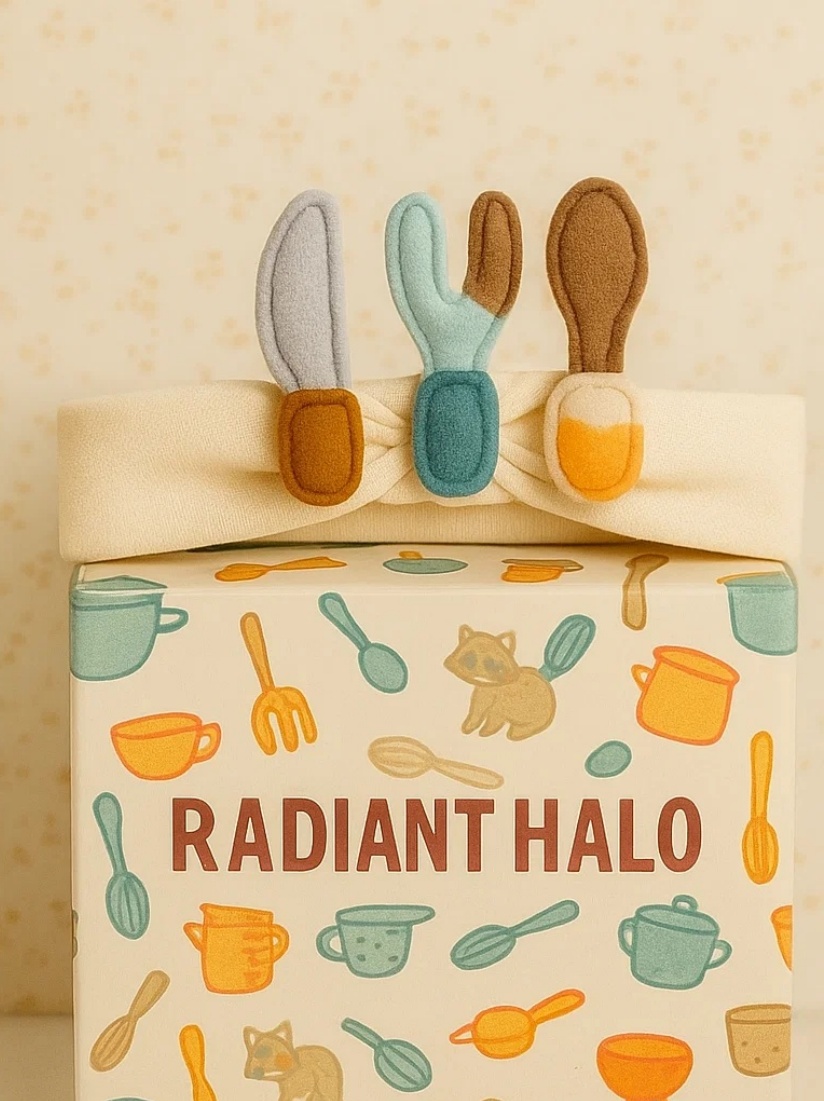 Beebi Koka Peapael Brokoli & Baklažaaniga – Radiant Halo Kulinaarne Inspiratsioon
