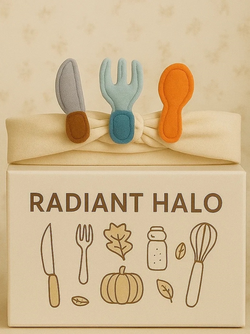 Bentiță Chef Bebeluș cu Broccoli & Vânătă – Inspirație Gastronomică Radiant Halo