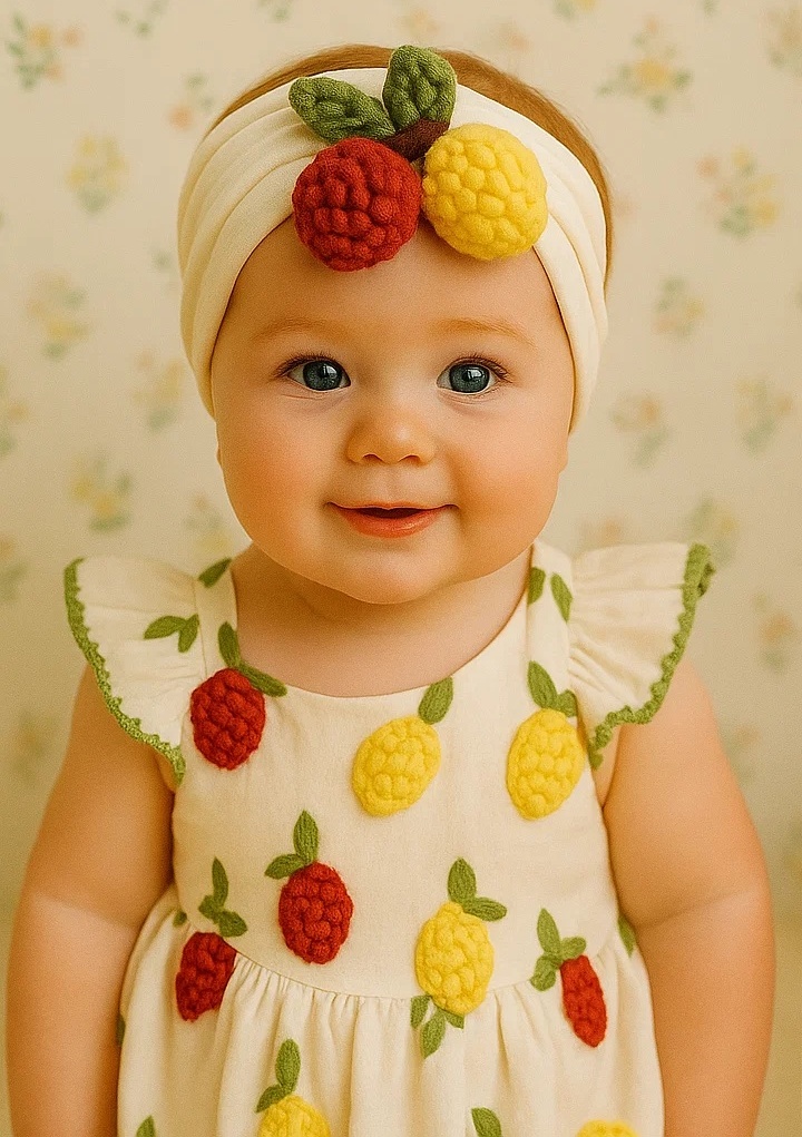 Diadema de Frutas para Bebé