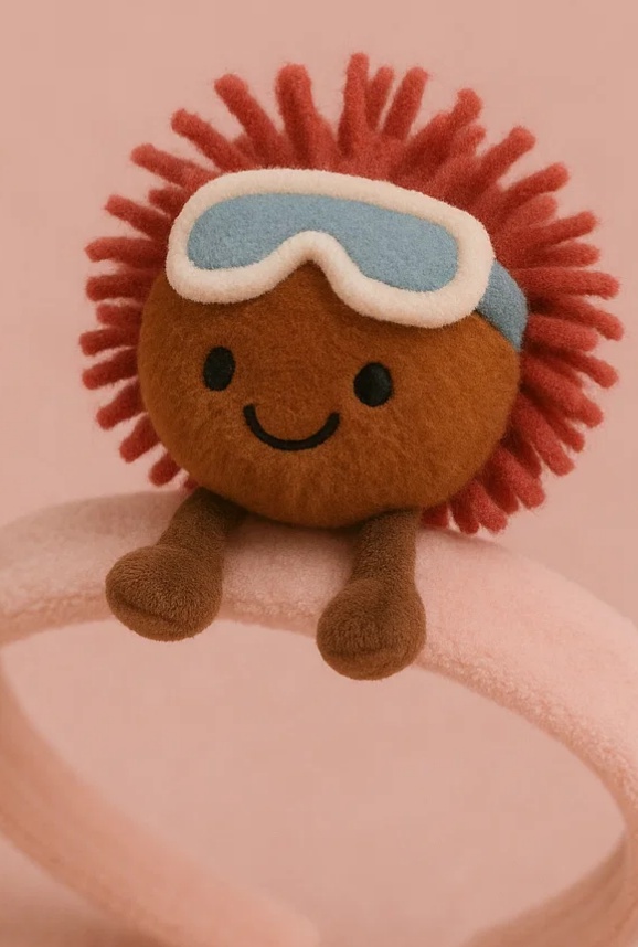 Radiant Halo Plush Toy Baby Headband – Soft & Adorable Accessory for Little Ones