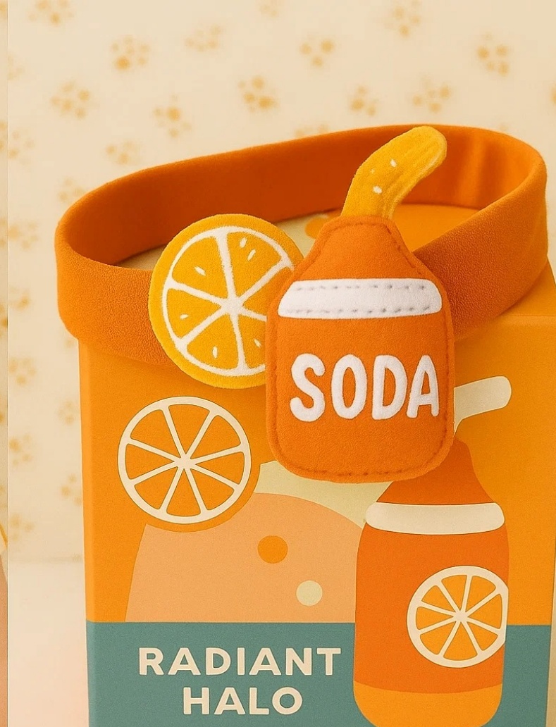 Diadema de Bebé de Botella de Sodas – Estilo Divertido de Juguete