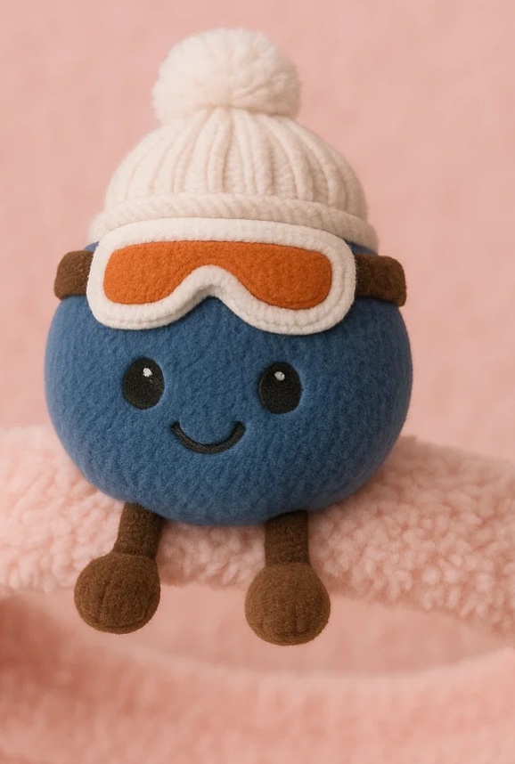 冬の寒さから守る可愛いベビー用ぬいぐるみヘッドバンド
