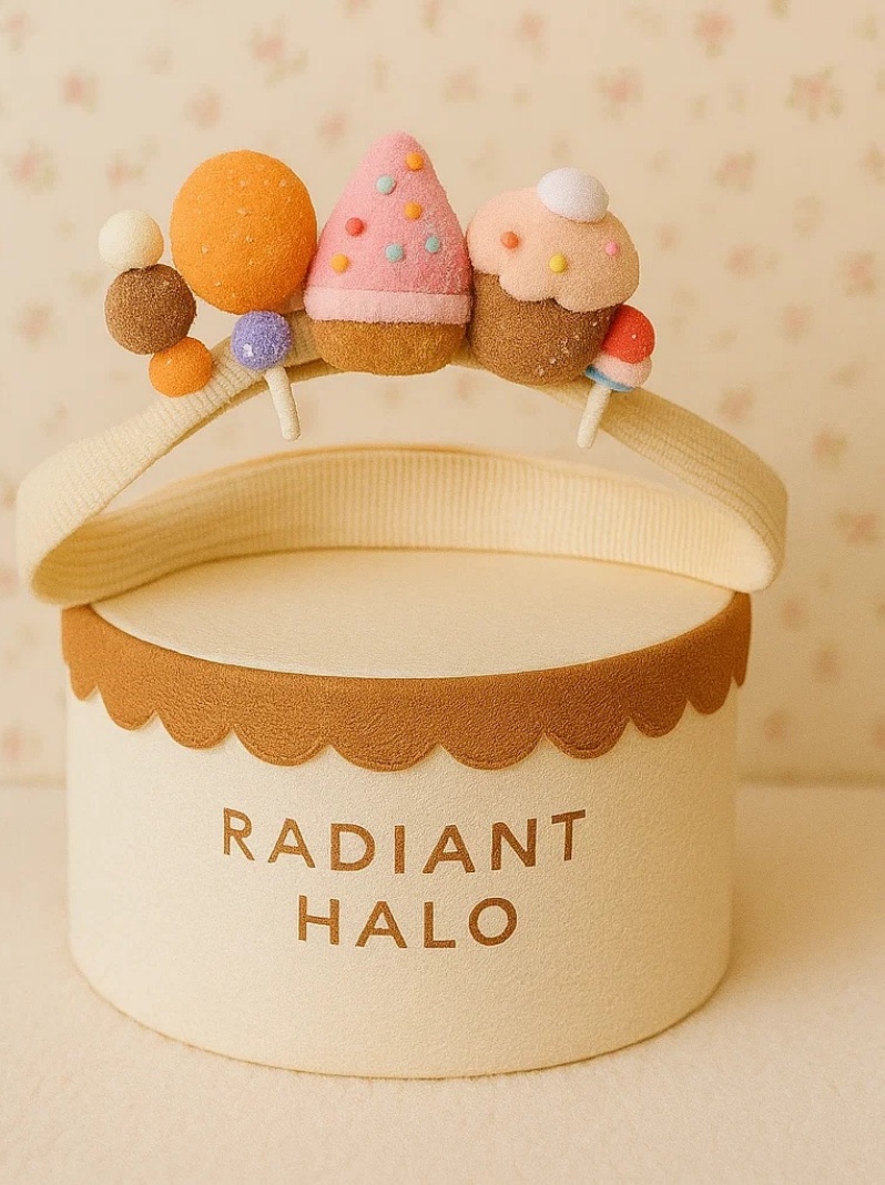 Bentită Pentru Bebeluși cu Deserturi Colorate Radiant Halo