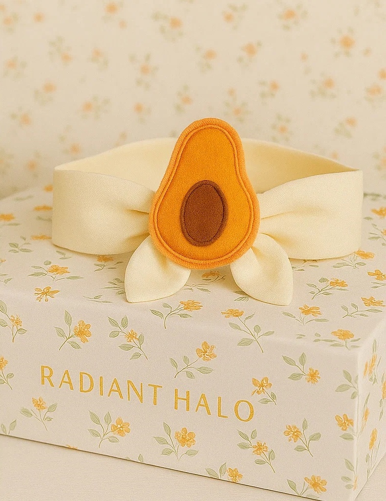 Sweet Orange Baby Headband for Little Ones